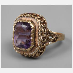 Damenring mit Amethyst