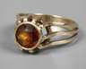 Damenring mit Citrin