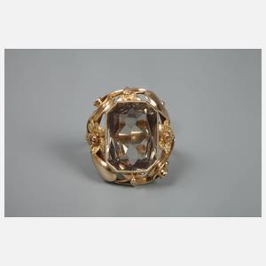 Damenring mit Rauchquarz