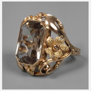 Damenring mit Rauchquarz