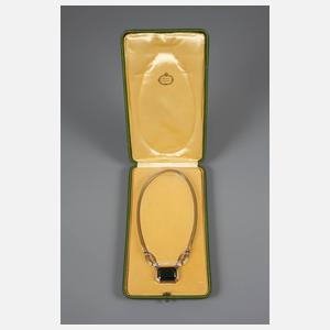 Hochwertiges Collier mit Turmalin
