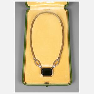 Hochwertiges Collier mit Turmalin