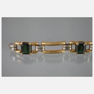 Feines Armband mit Turmalinen