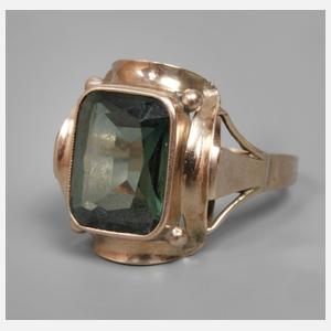 Damenring mit Steinbesatz