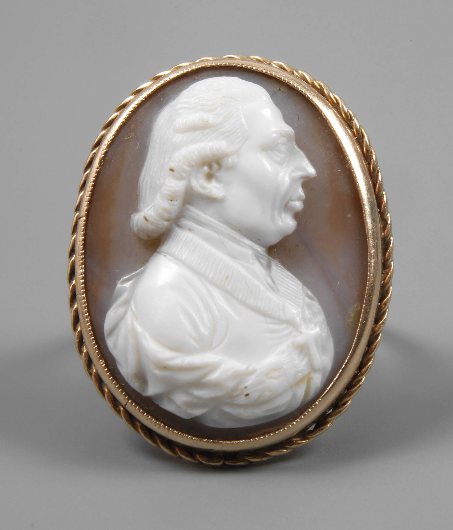 Damenring mit Achatkamee