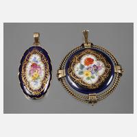 Zwei Anhänger Meissen111