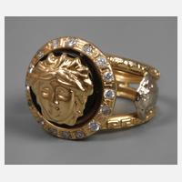 Damenring mit Medusenkopf111