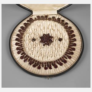 Schmuckset Granat