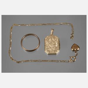 Konvolut Goldschmuck