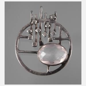 Anhänger mit Rosenquarz