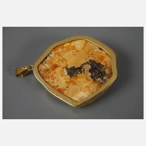 Großer Bernsteinanhänger