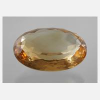 Facettierter Citrin von 187 ct111