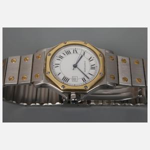Cartier, Damenarmbanduhr Santos Ronde Octagon