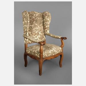 Ohrenbackensessel Barock