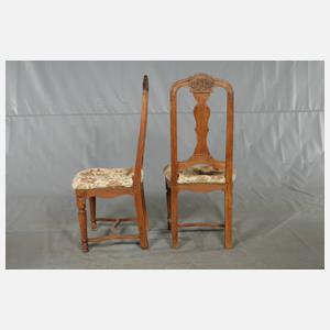 Paar Stühle Spätbarock