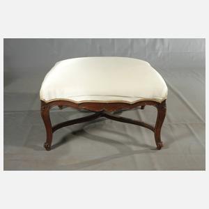 Sessel und Tabourette Louis Quinze