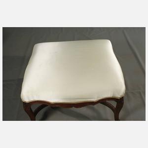 Sessel und Tabourette Louis Quinze