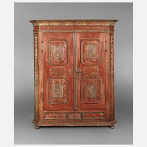Spätbarocker Bauernschrank