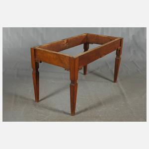 Arbeitstisch mit Schieferplatte