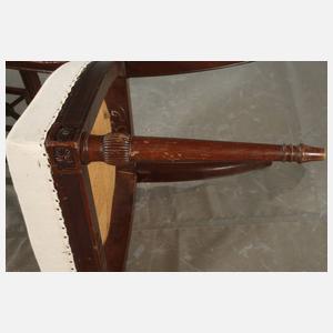 Satz von acht Empire-Stühlen