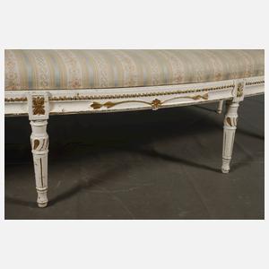 Klassizistische Sitzbank