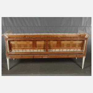 Klassizistische Sitzbank