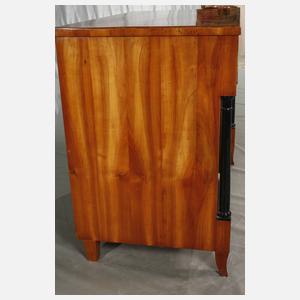 Biedermeier Säulenkommode