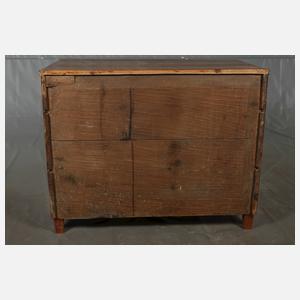 Biedermeier Säulenkommode