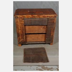 Kleine Kommode Biedermeier