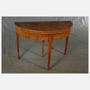 Demi Lune-Tisch Biedermeier