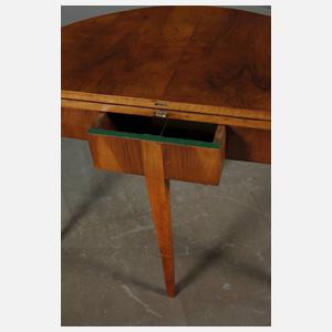 Demi Lune-Tisch Biedermeier
