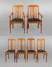Sechs Esszimmerstühle