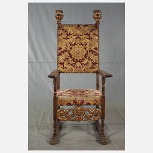 Prächtiger Sessel Neorenaissance