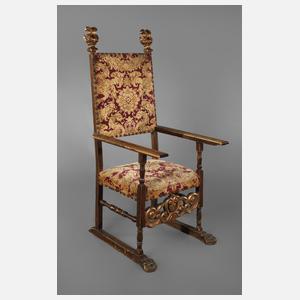 Prächtiger Sessel Neorenaissance