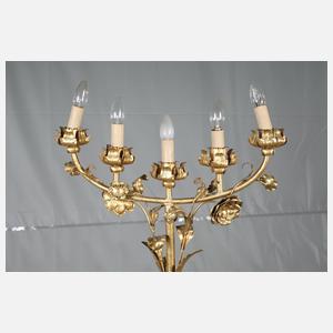 Stehlampe Schmiedeeisen