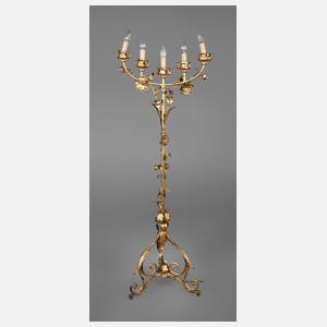 Stehlampe Schmiedeeisen