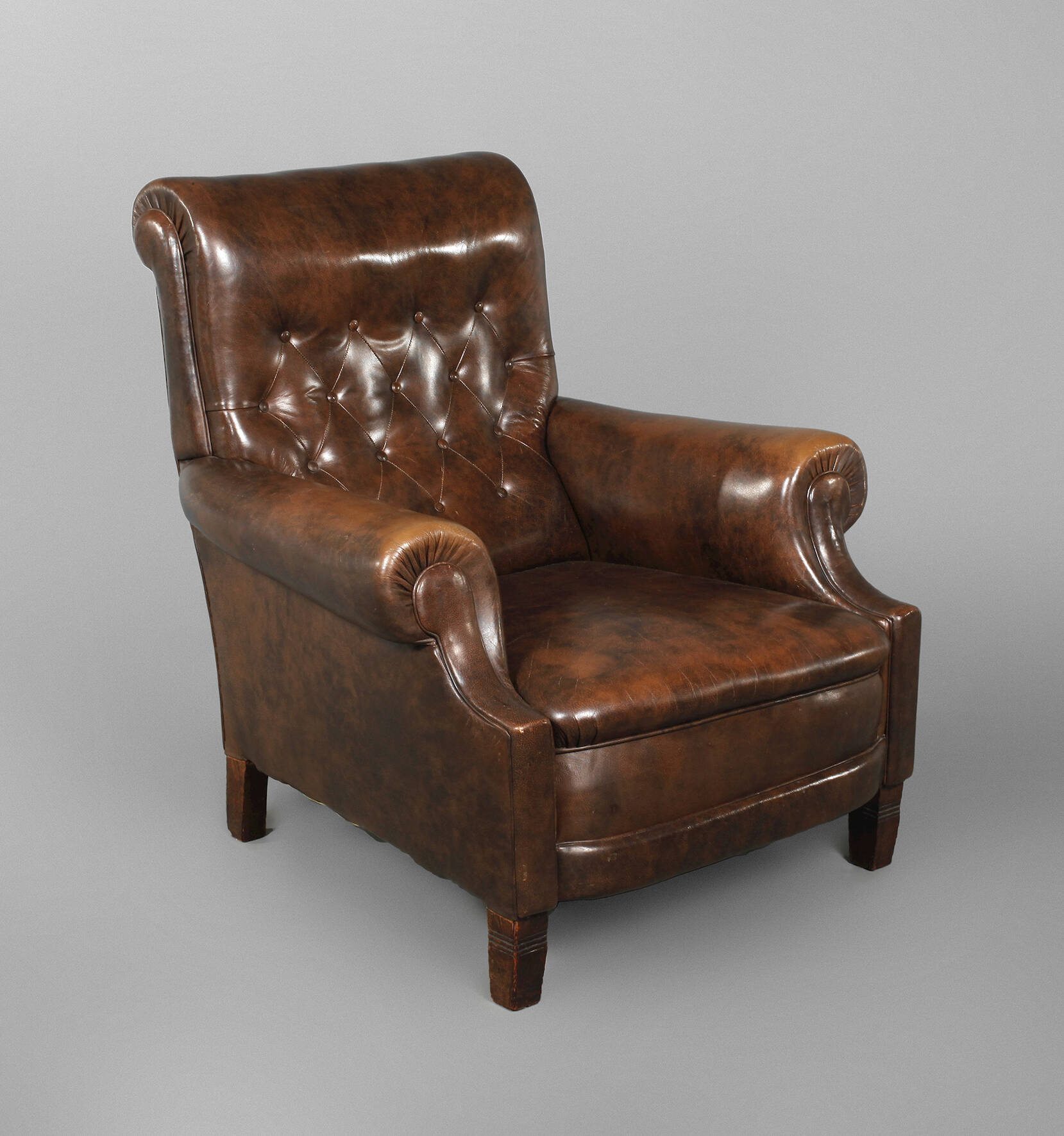 Ledersessel Art déco