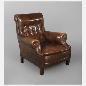 Ledersessel Art déco