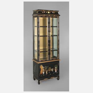 Vitrinenschrank mit Chinoiserien