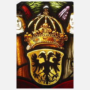 Kleine Bleiverglasung