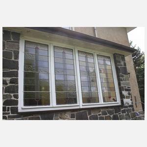 Große Bleiverglasung