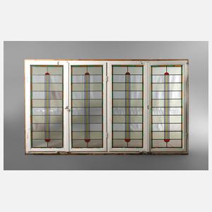 Große Bleiverglasung