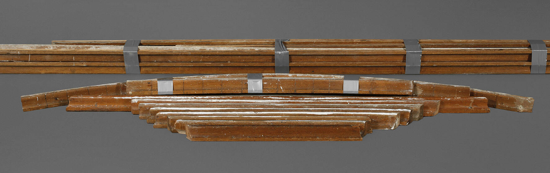 39 laufende Meter Sockelleisten