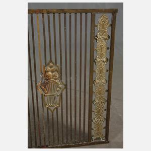 Paar Lüftungsgitter Messing