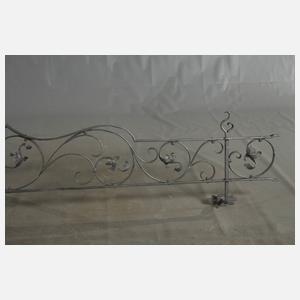 Großes Balkongitter Schmiedeeisen