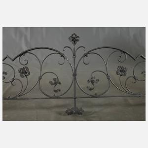 Großes Balkongitter Schmiedeeisen