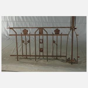 Gartenzaun Jugendstil