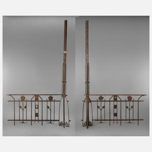 Gartenzaun Jugendstil