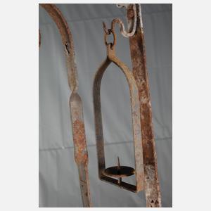 Vier Wandkerzenhalter