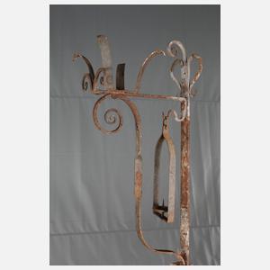 Vier Wandkerzenhalter